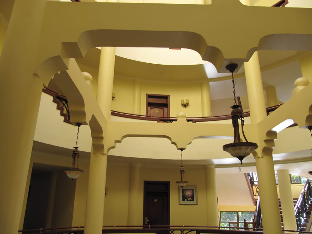 Kibo Palace hotel inside